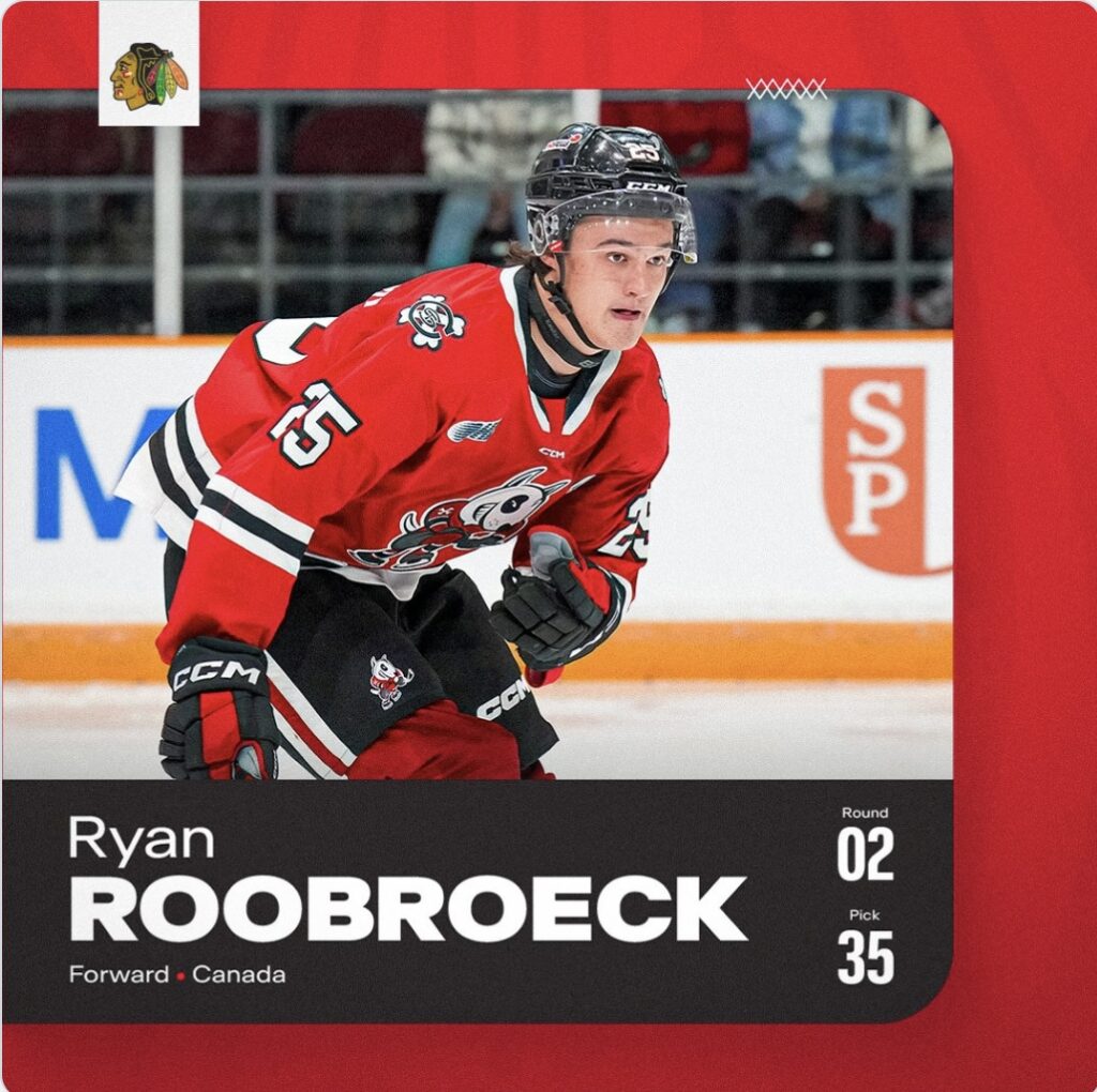 Hawks 2nd Rd. Draft: Xavier Villeneuve 34th Overall, then TRADE UP ...